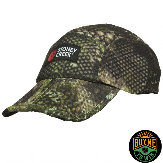 Split Peaked Airmesh Cap